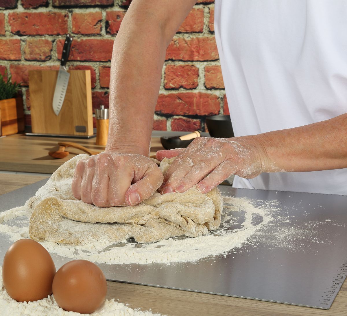 064612 Nerezový pracovní vál 50x40x1,5 cm Zassenhaus (6)